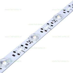 Banda Rigida 12 Module LED 3030 cu Lupa 94.5cm 12V - Img 2
