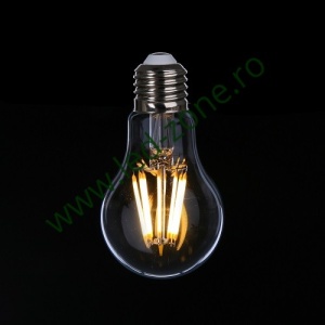 Bec LED E27 10W Filament Glob Clar - Img 3