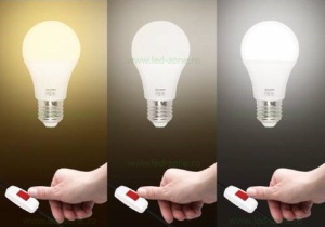 Bec LED E27 10W Iluminare 260 Grade CCT 3 Functii - Img 2