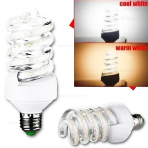 Bec LED E27 20W Spirala