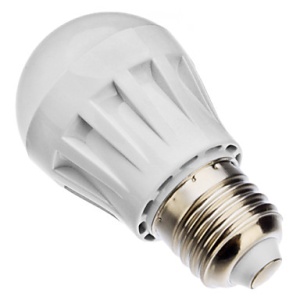 Bec LED E27 3W Glob Mat Plastic