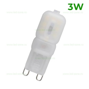 Bec LED G9 3W Corn Plastic - Img 2
