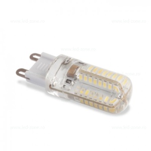 Bec LED G9 3W Corn Silicon - Img 1