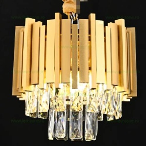 Candelabru 3 Socluri E27 Auriu LZ339-300 - Img 2