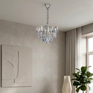 Candelabru 5 Socluri E14 Crom LZ1411-400