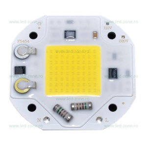 CHIP LED COB 30W Alimentare 220V - Img 1