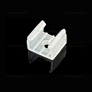 Clema Fixare Profil Flexibil Semirotund Silicon 13x13mm - Img 3