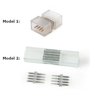 Conector Imbinare Banda LED RGB 220V 4 Contacte - Img 2