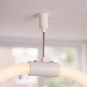 Conector Prelungire cu Tirant Neonflex LED 24V Rotund D-22mm