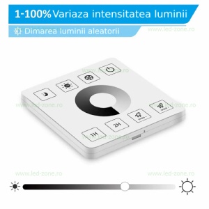 Controller Banda LED Monocrom 30A 360W cu Telecomanda de Perete  - Img 4