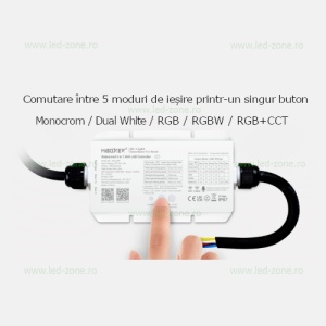 Controller Banda LED RGB-CCT 20A 240W WI-FI Tuya IP67 Waterproof - Img 6