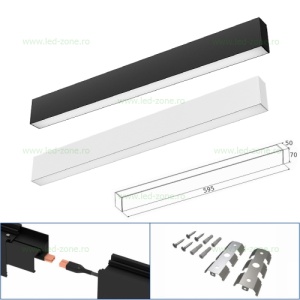 Corp Iluminat LED 20W 60cm Suspendat Interconectabil LZ7225 - Img 1