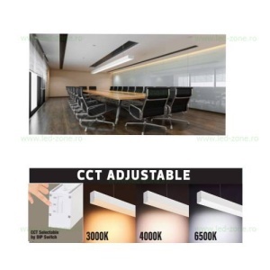 Corp Iluminat LED 40W 120cm Suspendat INNOVA3 CCT - Img 5