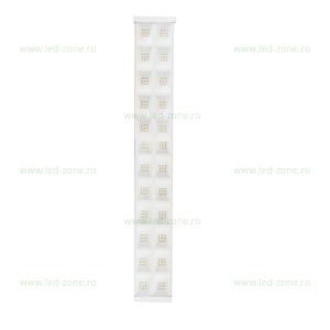 Corp Iluminat LED 50W 60cm Clar Aluminiu - Img 2