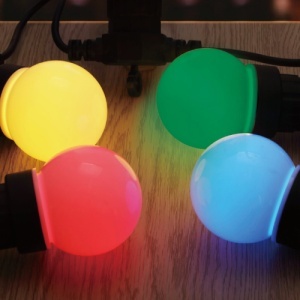 Ghirlanda LED 6M cu 20 de Becuri RGB CAMPANAS