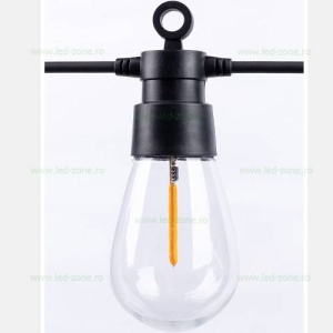 Ghirlanda LED Gradina Solara 6.5M 10 Becuri
