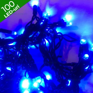 Instalatie Pom Craciun 100 LED-uri Exterior Fir Cauciucat IP44