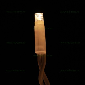 Instalatie Pom Craciun 100 LED-uri Interior Flash Fir Alb - Img 5