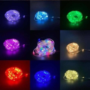 Kit Banda LED RGB 5V Digitala USB WIFI Telecomanda Rola 20m FAIRY-20 - Img 5