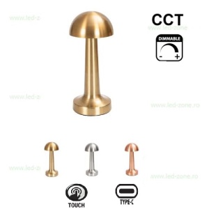 Lampa de Masa LED Dimabila 2W CCT TOUCH AVIVA - Img 6