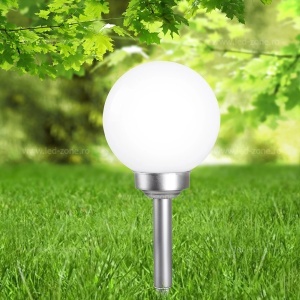 Lampa LED Gradina Solara Glob Mat D200mm