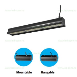 Lampa LED Iluminat Industrial 150W Liniara PYRAMID - Img 2
