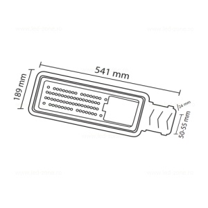 Lampa LED Iluminat Stradal 150W SMD Lupa VEGAS - Img 2