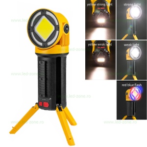 Lanterna LED de Mana si Trepied