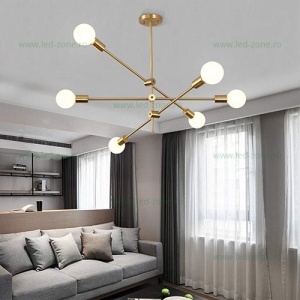 Lustra 6 Socluri E27 LZ8214-6