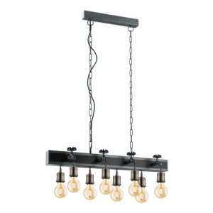 Lustra 8 Socluri Vintage E27 GOLDCLIFF