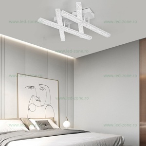 Lustra LED 112W 3 Functii Dimabila cu Telecomanda LZG3548-4