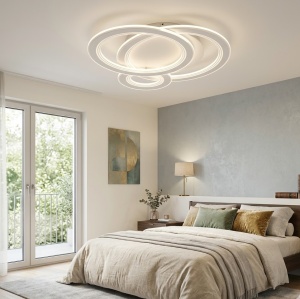 Lustra LED 118W 3 Functii Dimabila cu Telecomanda LZ1050