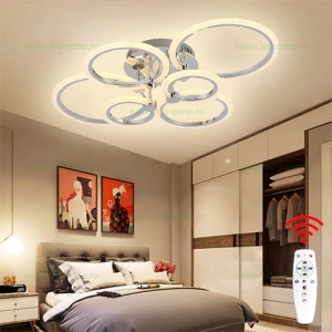 Lustra LED 132W 3 Functii Dimabila cu Telecomanda LZ6601-222