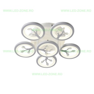Lustra LED 144W 3 Functii Dimabila cu Telecomanda sau Telefon LZ6613-51 - Img 2
