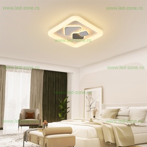 Lustra LED 152W 3 Functii Dimabila cu Telecomanda LZ6138-500F - Img 3