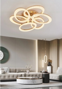Lustra LED 168W 3 Functii Dimabila cu Telecomanda LZJ409/3+3