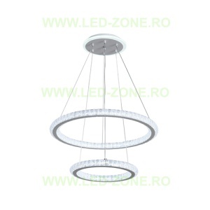 Lustra LED 196W 3 Functii Dimabila cu Telecomanda Cristal LZ5960-500