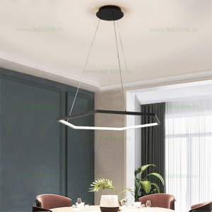 Lustra LED 36W Alb Natural 1 Segment - Img 4