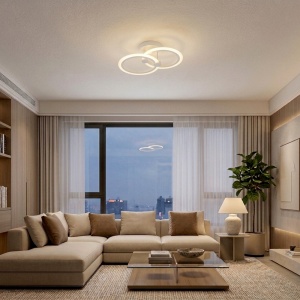 Lustra LED 36W Alba 3 Functii LZ9502-2
