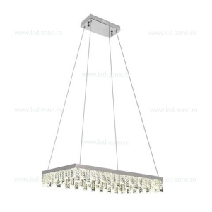 Lustra LED 40W 1 Segment Model Cristal NIRVANA