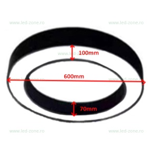 Lustra LED 48W Aplicata LZ8577/7388 - Img 3