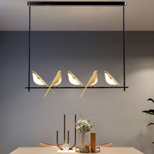 Lustra LED 50W Neagra 3 Functii LZ820-5