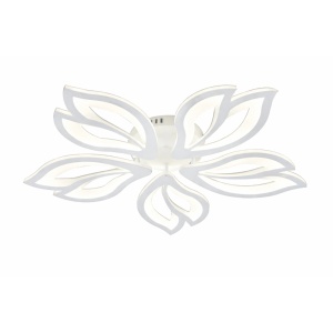 Lustra LED 61W Alba Dimabila 3 Functii cu Telecomanda LZ9175-5
