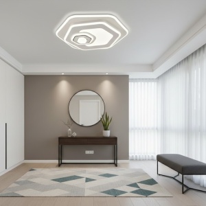 Lustra LED 73W 3 Functii Dimabila cu Telecomanda LZ24006 - Img 3