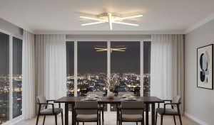 Lustra LED 78W 3 Functii cu Telecomanda LZ4036-3 - Img 3