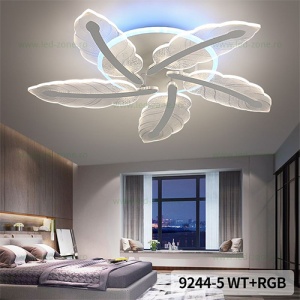 Lustra LED 80W 3 Functii RGB Smart Dimabila cu Telecomanda LZ9244 - Img 2