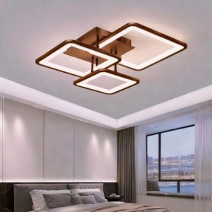 Lustra LED 80W Maro 3 Functii cu Telecomanda LZ131