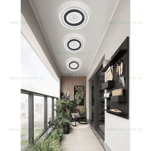 Lustra LED 82W 3 Functii Dimabila cu Telecomanda LZ880-3 - Img 2