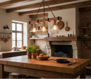 Lustra Rustic 3 Socluri E27 LZ5719-3