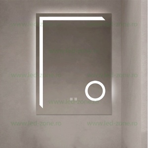Oglinda Baie LED 60x80cm Touch LZJ101 - Img 1